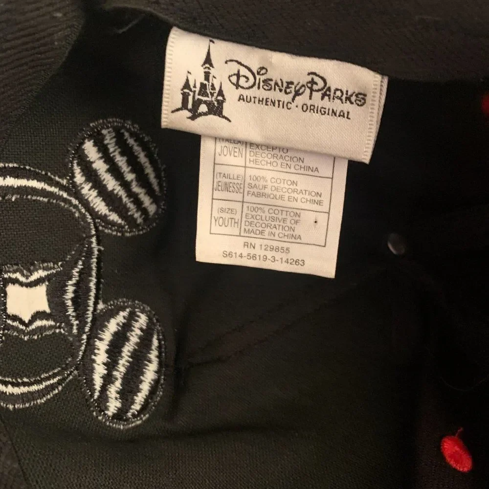 Disney Parks Angry Mickey Mouse Kids Youth Adult Baseball Cap Snapback Hat